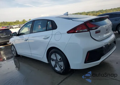 2017 Hyundai Ioniq Blue z USA, uszkodzony, nr VIN KMHC65LC4HU031153